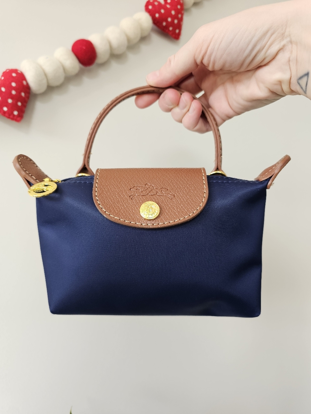 Longchamp Le Pliage Original Cosmetic Organizer Case